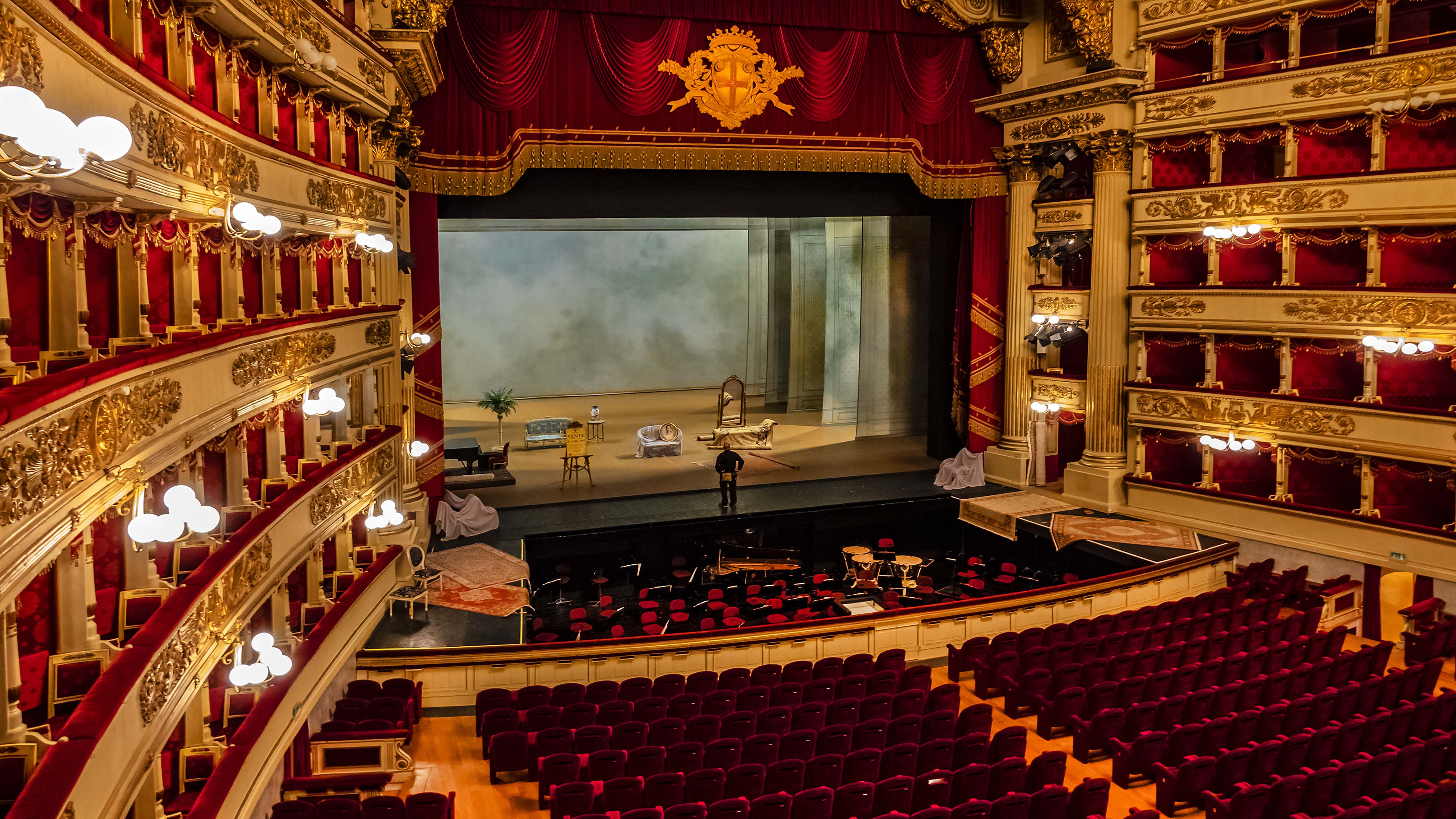 Operaen Tosca p La Scala i Milano